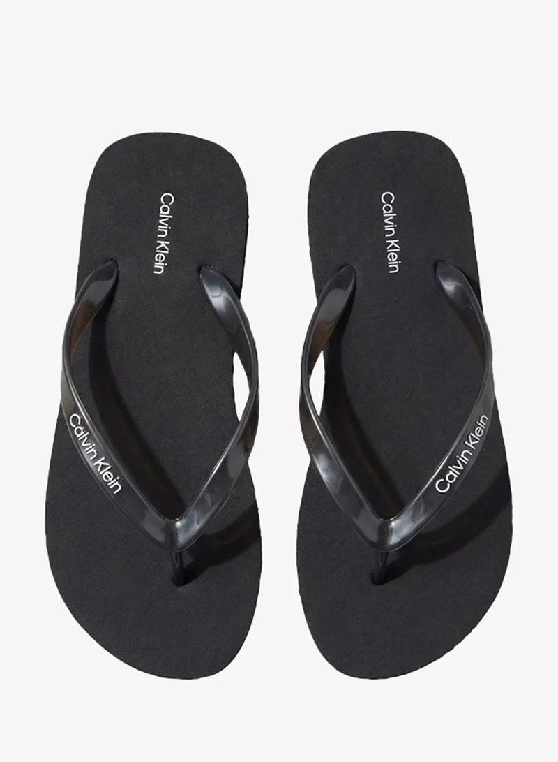 CALVIN KLEIN  Arwa - Metallic Pearlised Flip Flops for Women | Best Price UAE